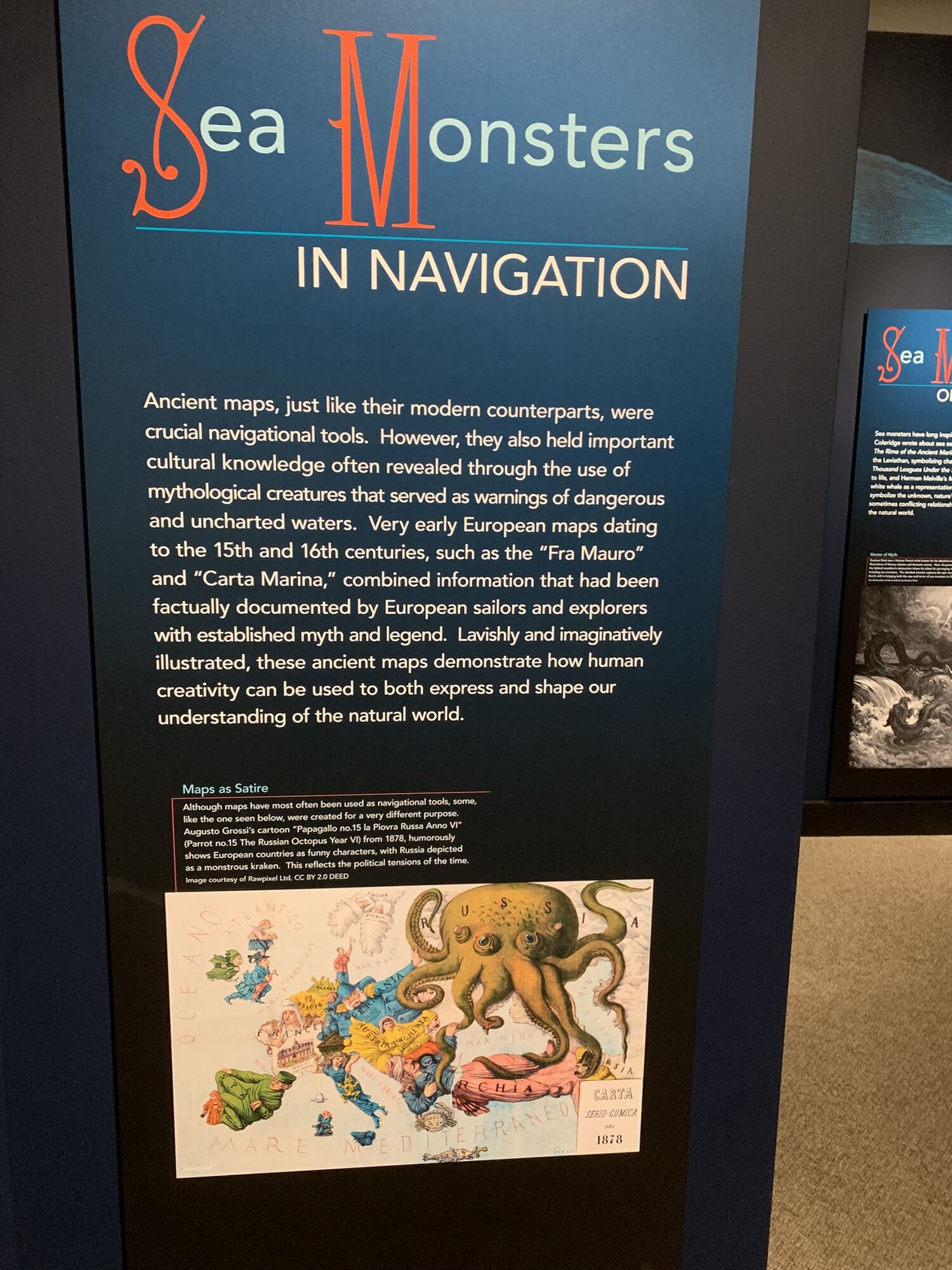 MCZ Sea Monsters Exhibit, 2024, photo 2